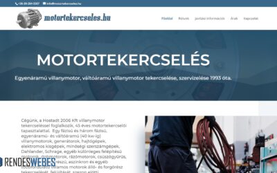 Motortekercseles.hu – honlapkészítés referencia